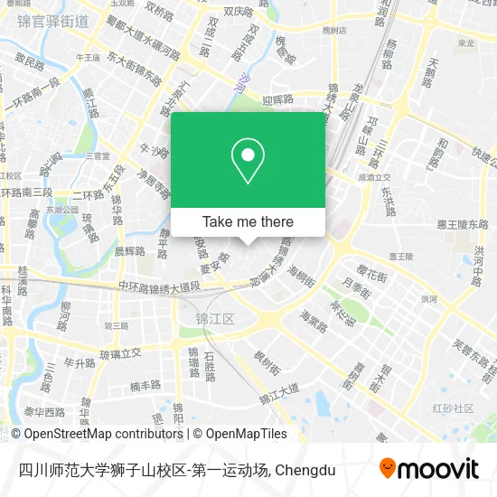 四川师范大学狮子山校区-第一运动场 map