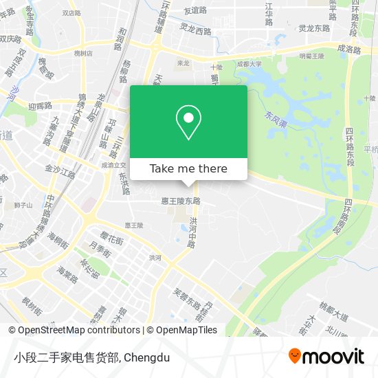 小段二手家电售货部 map