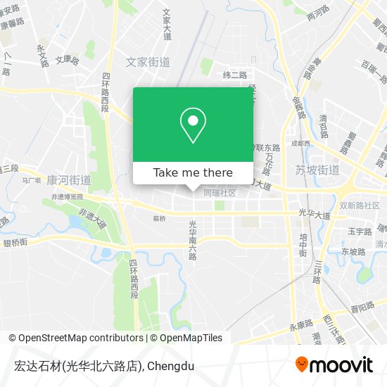宏达石材(光华北六路店) map