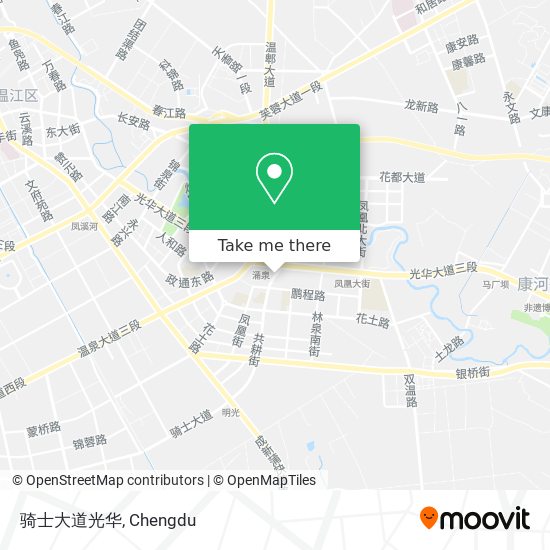 骑士大道光华 map