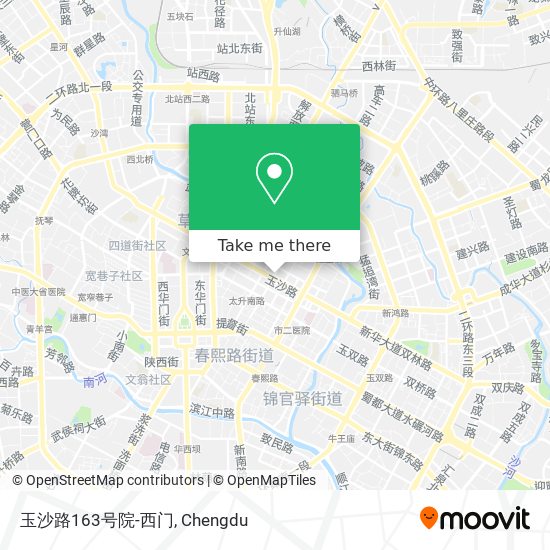 玉沙路163号院-西门 map