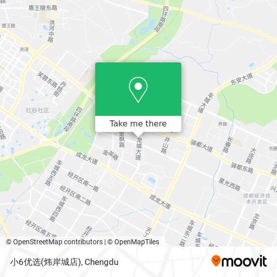 小6优选(炜岸城店) map
