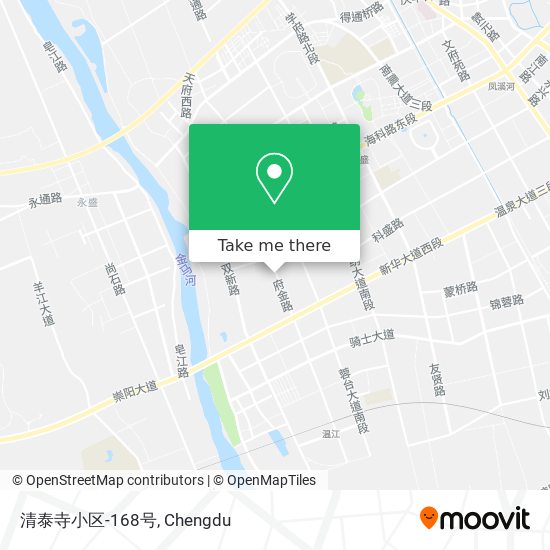 清泰寺小区-168号 map