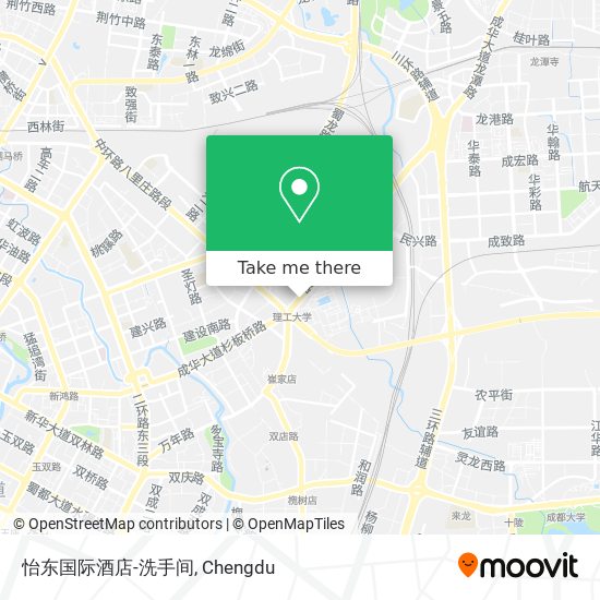 怡东国际酒店-洗手间 map
