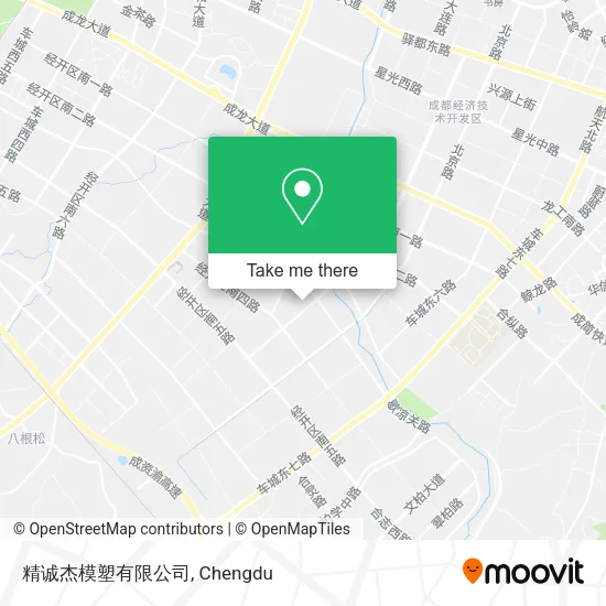 精诚杰模塑有限公司 map