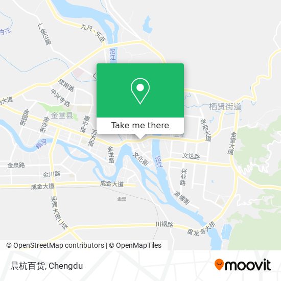 晨杭百货 map