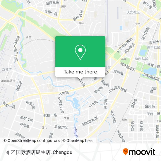 布乙国际酒店民生店 map