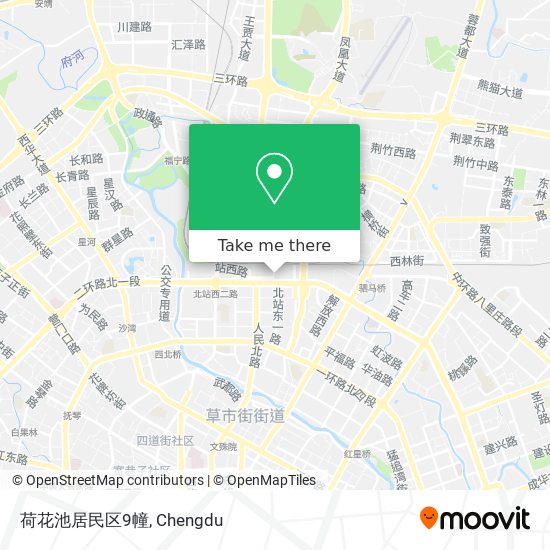 荷花池居民区9幢 map