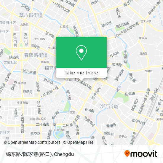 锦东路/陈家巷(路口) map