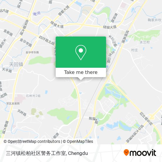 三河镇松柏社区警务工作室 map