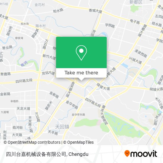 四川台嘉机械设备有限公司 map