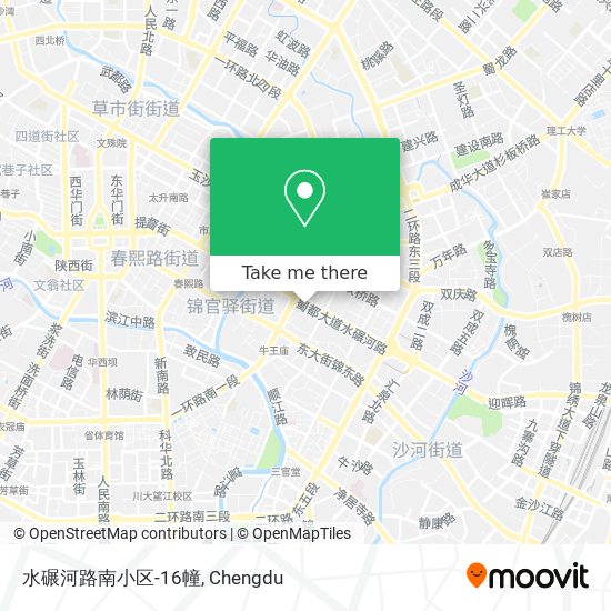 水碾河路南小区-16幢 map