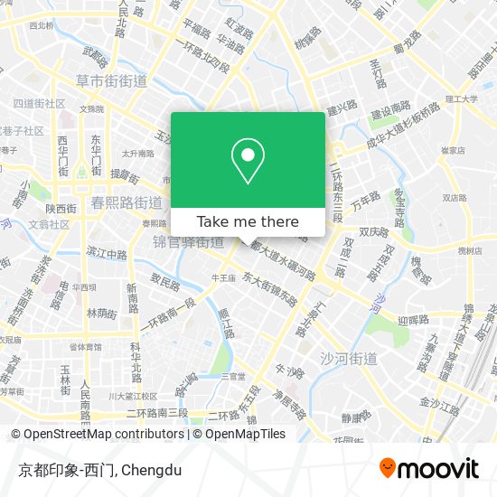 京都印象-西门 map