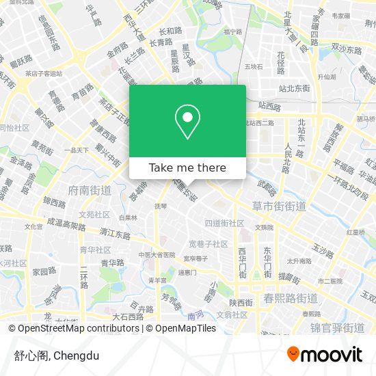 舒心阁 map
