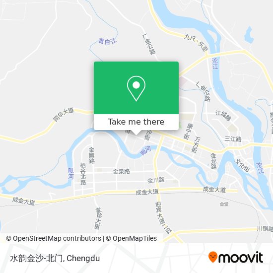 水韵金沙-北门 map