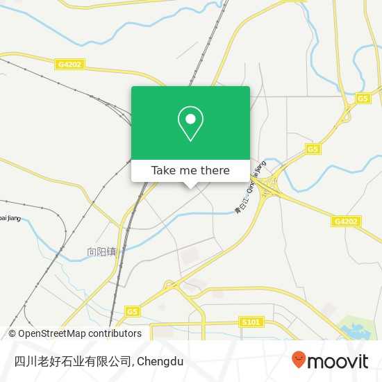 四川老好石业有限公司 map