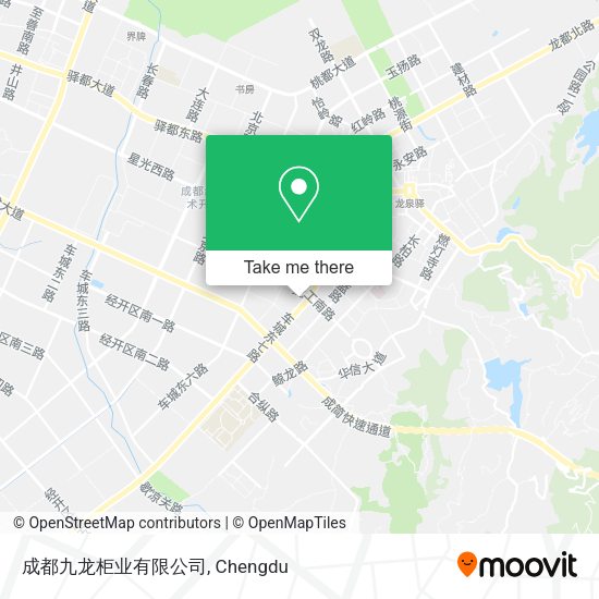 成都九龙柜业有限公司 map