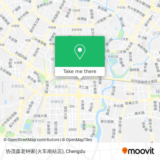 协茂森老钟家(火车南站店) map