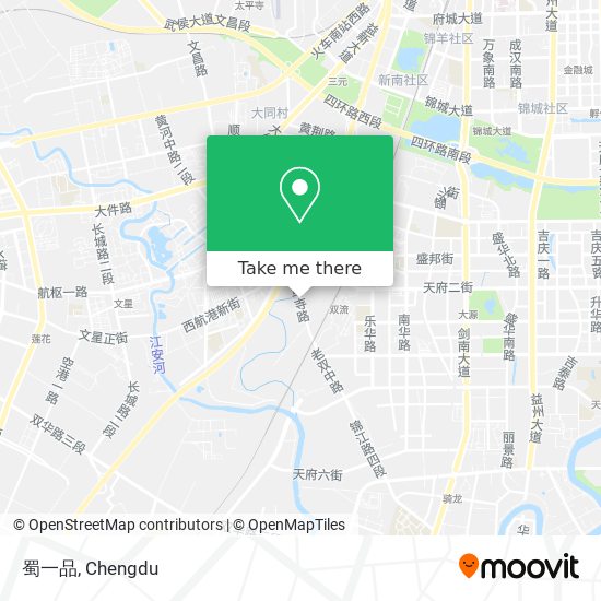蜀一品 map