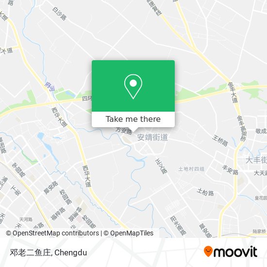 邓老二鱼庄 map
