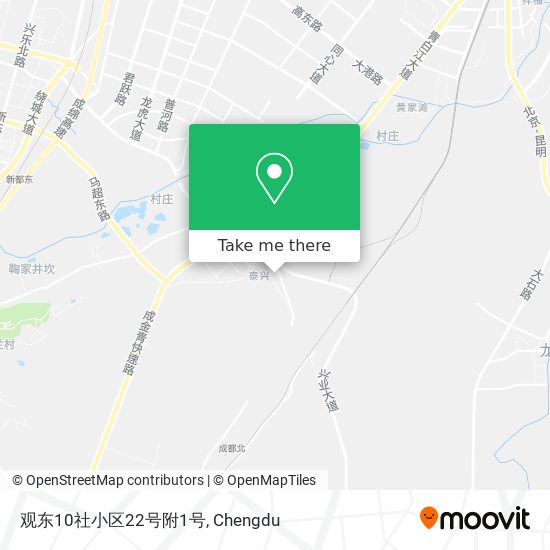 观东10社小区22号附1号 map