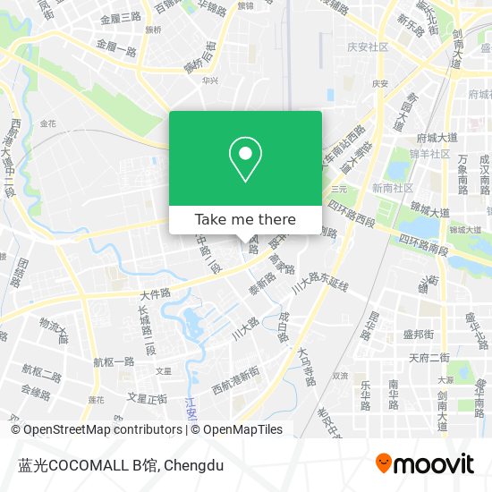 蓝光COCOMALL B馆 map