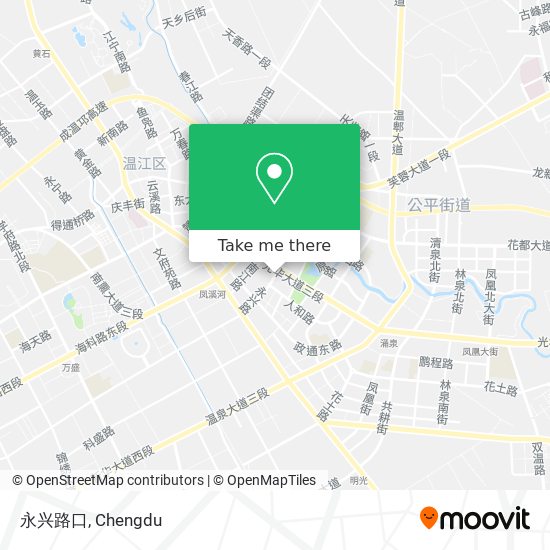 永兴路口 map