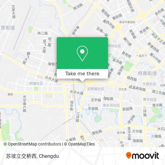 苏坡立交桥西 map