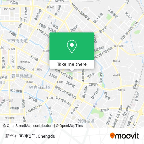 新华社区-南2门 map
