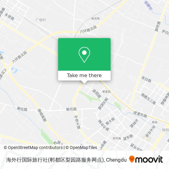 海外行国际旅行社(郫都区梨园路服务网点) map