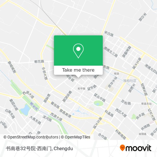 书南巷32号院-西南门 map