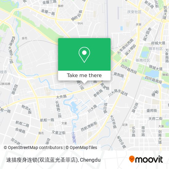 速描瘦身连锁(双流蓝光圣菲店) map