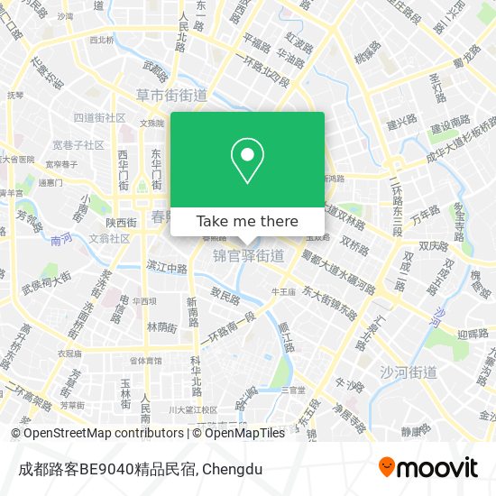 成都路客BE9040精品民宿 map