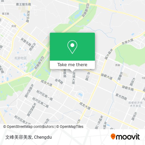 文峰美容美发 map