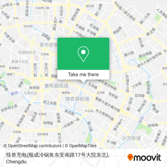 怪兽充电(顺成冷锅鱼东安南路17号大院东北) map