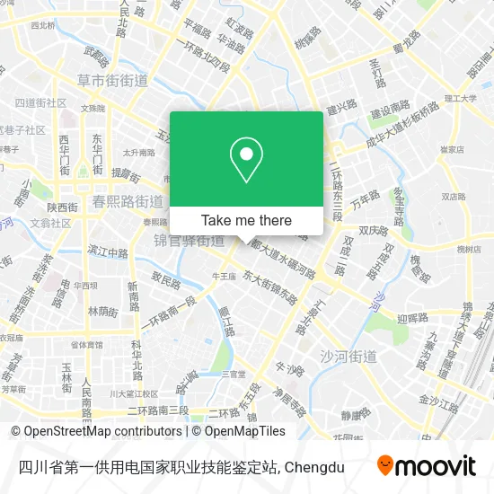 四川省第一供用电国家职业技能鉴定站 map