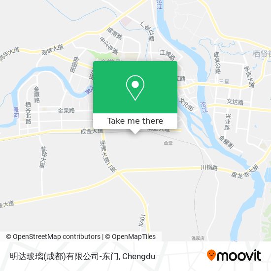 明达玻璃(成都)有限公司-东门 map