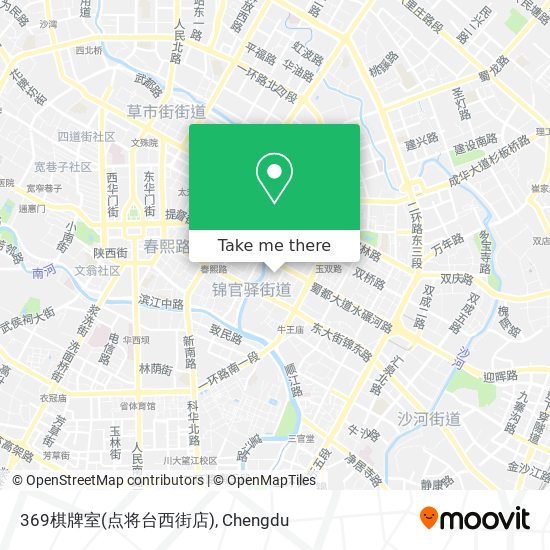 369棋牌室(点将台西街店) map