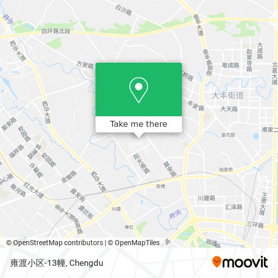 雍渡小区-13幢 map