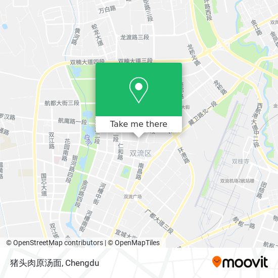 猪头肉原汤面 map
