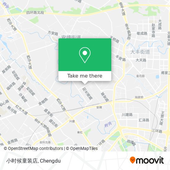 小时候童装店 map
