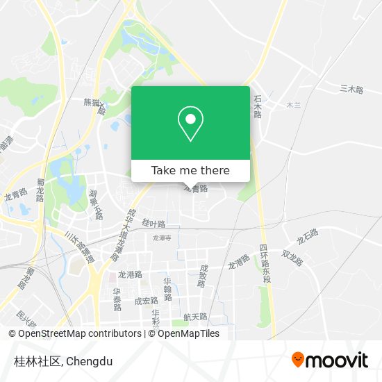 桂林社区 map