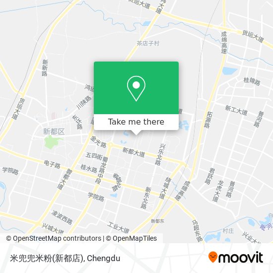 米兜兜米粉(新都店) map