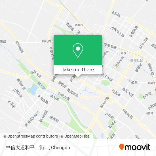 中信大道和平二街口 map