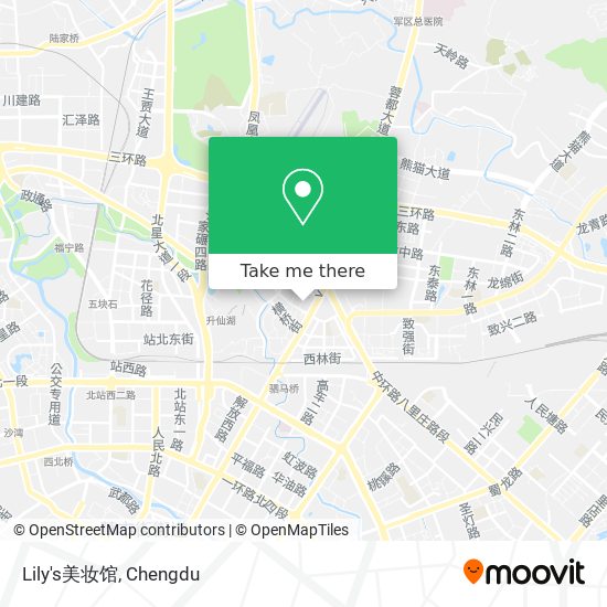 Lily's美妆馆 map
