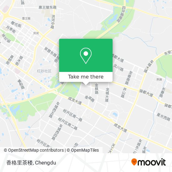 香格里茶楼 map