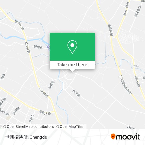 世新招待所 map