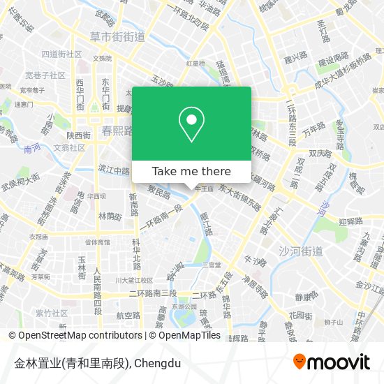 金林置业(青和里南段) map