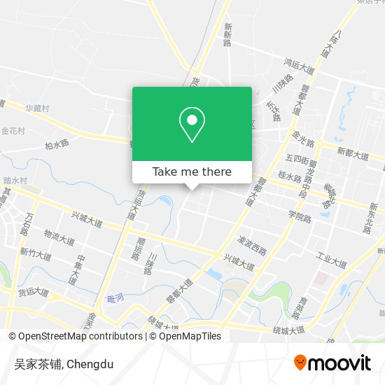 吴家茶铺 map