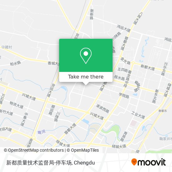 新都质量技术监督局-停车场 map